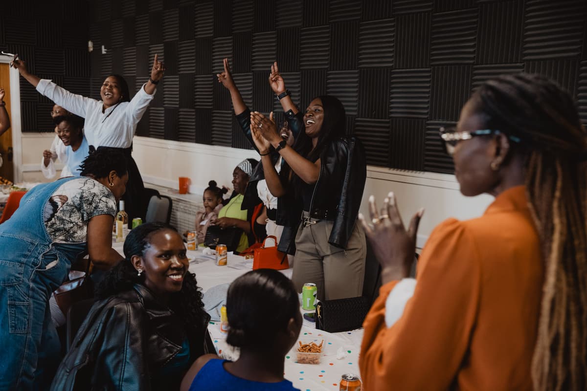 CWCC community — women of colour gathering together.